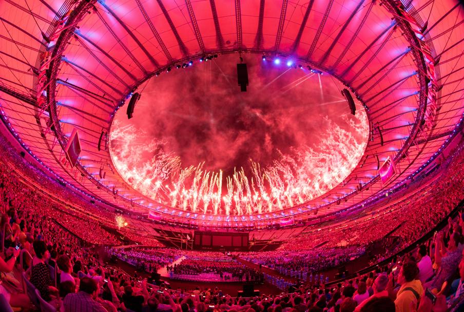 Cerimonia di chiusura per i Giochi paralimpici 2016 al Maracan (Ap)